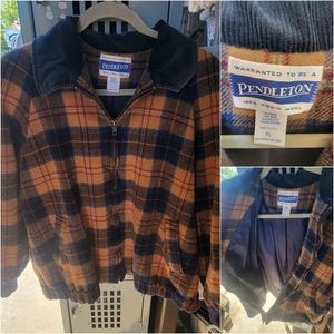 Pendleton Plaid Wool Jacket
